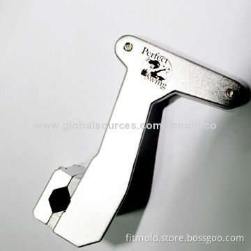 OEM Die Casting, Golf Training Instrument, Made of Aluminum Alloy
